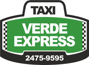 Taxi Verde Express Logo Vector