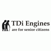 tdi engines are for senior citizens Logo PNG Vector
