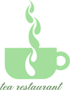 Tea Restaurant Logo PNG Vector