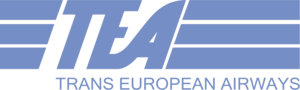 TEA Trans European Aiways Logo PNG Vector