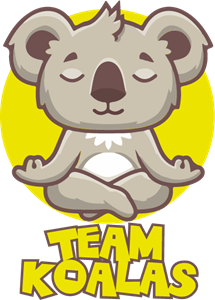 Team Koalas Logo PNG Vector