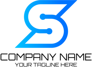 Tech Letter S Company Logo PNG Vector