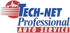 Tech Net Professional Auto Service Logo PNG Vector