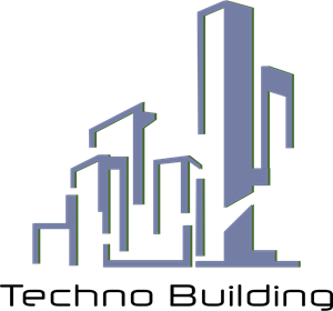 Techno Building Constructions Logo Vector