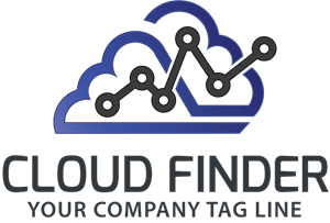 Technological Cloud Logo Vector