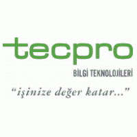 Tecpro Bilgi Teknolojileri Logo PNG Vector