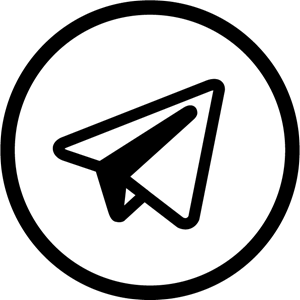 Telegram (Minimal) Logo Vector