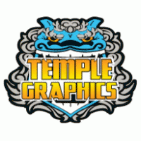 Temple Graphics and Design Logo PNG Vector