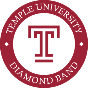 Temple University Diamond Marching Band Logo PNG Vector