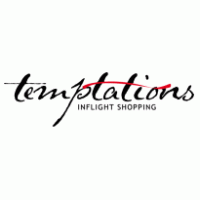 Temptations Inflight Shopping Logo PNG Vector