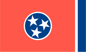 Tennessee Flag Logo PNG Vector