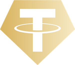 Tether Gold (XAUT) Logo PNG Vector