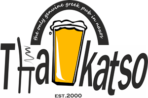 Tha Katso Beer Pub Logo Vector