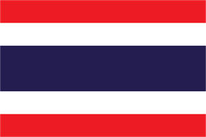 Thailand Flag Logo PNG Vector