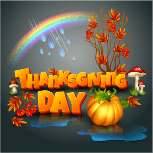 thanksgiving day Logo PNG Vector