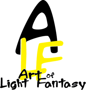 The Art Of Light Fantasy Logo Vector