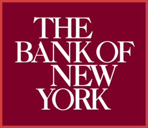 The Bank of New York Logo PNG Vector