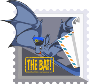 The Bat software Logo PNG Vector