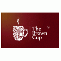 The Brown Cup Logo Vector