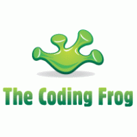 The Coding Frog Logo PNG Vector