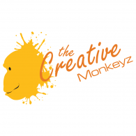 The Creative Monkeyz Design Studio Logo Vector