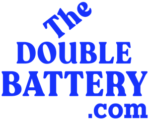 The Double Battery Logo Vector