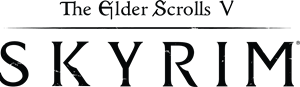 The Elder Scrolls V: Skyrim Logo PNG Vector