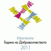 The European Year of Volunteering 2011 Logo Vector