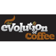 The Evolution of Coffee Logo PNG Vector