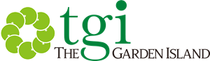 The Garden Island Logo PNG Vector