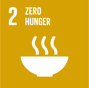 The Global Goals Zero Hunger Logo Vector