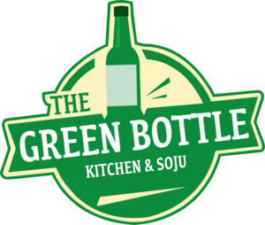 The Green Bottle Logo PNG Vector