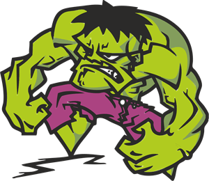 The Hulk Logo PNG Vector