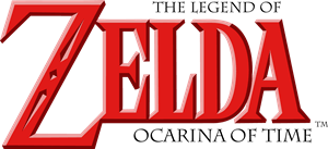 The Legend of Zelda Ocarina of Time Logo PNG Vector