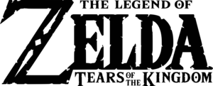 The Legend of Zelda Tears of the Kingdom Logo PNG Vector