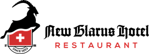 The New Glarus Hotel Restaurant Logo Vector