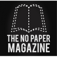 The No Paper Magazine Logo PNG Vector