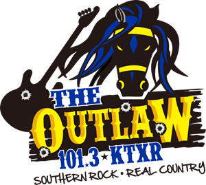 The OutLaw 101.3 KTXR Logo Vector
