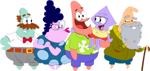 The Patrick Star Show Logo PNG Vector