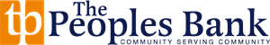 The Peoples Bank Logo Vector