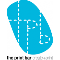 The Print Bar T Shirt Printing Logo PNG Vector