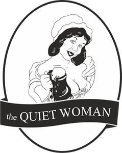 The Quiet Woman Pub Logo PNG Vector