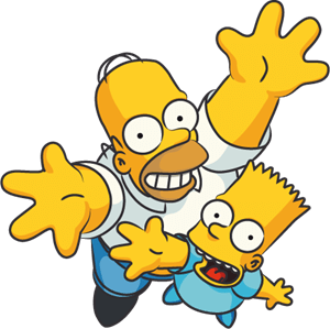 The Simpsons Homer Logo PNG Vector