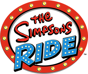 The Simpsons Ride Logo PNG Vector