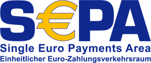 The Single Euro Payments Area SEPA Logo Vector