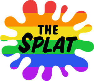 The Splat (Rainbow) Logo PNG Vector