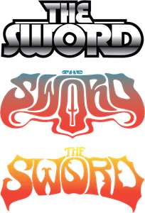 The Sword Band Logo PNG Vector