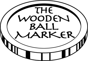 The Wooden Ball Marker Logo Vector