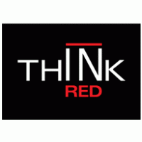 Think in RED Logo PNG Vector