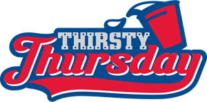 THIRSTY THURSDAY Logo PNG Vector